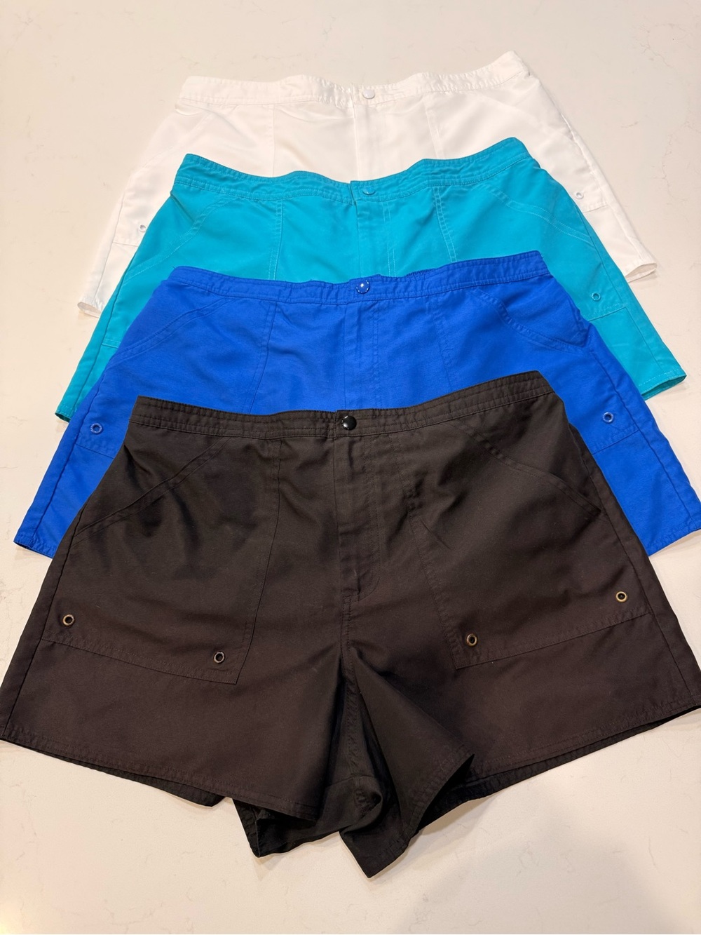 EUC – Maxine of Hollywood Swim Shorts – Size 16 (All 4)